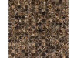 Mosaikmatte Marmor Marron Emperador 30,5 cm x 30,5 cm* Mosaik