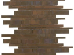 Mosaikmatte Slim Metall Kupfer 30,5 cm x 30 cm