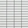 Mosaikmatte Weiss 30 cm x 30 cm