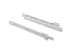 MS Beschläge Rollenführung Weiss 350 mm Schubaldenschiene Auszug