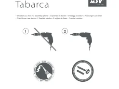 MSV Eck-Duschregal Tabarca Alu & Glas 24 cm x 24 cm x 30 cm