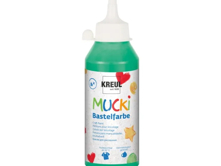 KREUL Mucki Bastelfarbe Grün 250 ml* Bastelfarben|Schablonieren