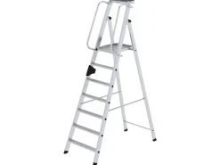 MUNK Aluminium-Stehleiter 7 Stufen* Klapptritte