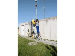 MUNK Klapptritt Beidseitig Begehbar Alu Natur 4 Stufen 2,99m AH* Klapptritte
