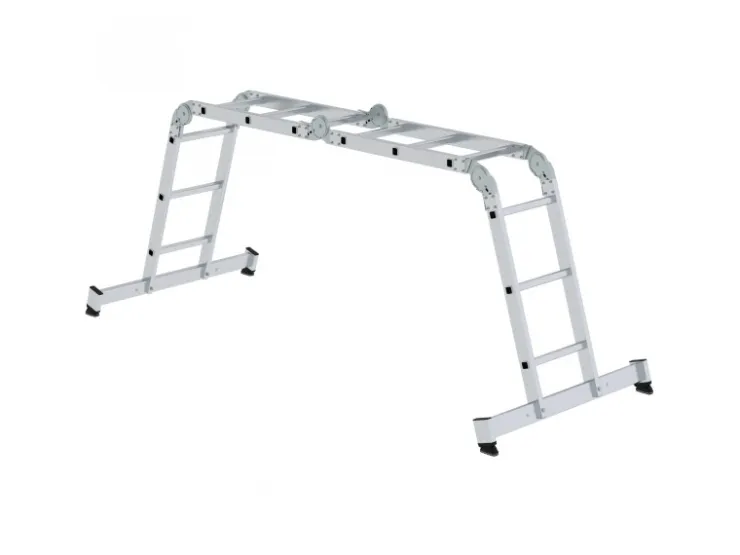 MUNK Vielzweckleiter mit Nivello Traverse 4x3 Sprossen