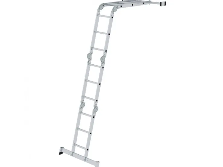 MUNK Vielzweckleiter mit Nivello Traverse 4x3 Sprossen