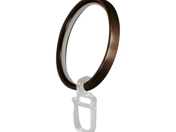 mydeco Gardinen-Ringe Bronziert Ø 5 cm für Ø 2,5 cm für 3,2 cm x 1,1 cm Stange* Vorhänge|Seilspanngarnituren