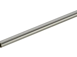 mydeco Gardinenstange für Ringe Edelstahl-Optik Ø 2 cm x 200 cm* Gardinenstangen