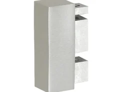 mydeco Gardinenstange-Endstück End Edelstahl-Optik 3,2 cm x 1,1 cm