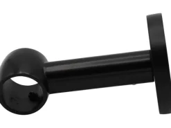 mydeco Gardinenstange-Halterung Noble Schwarz Ø 2 cm Abstand 6,5 cm