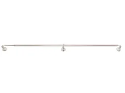 mydeco Gardinenstange-Set day & night ausziehbar Edelstahl-Optik 160-280cm* Seilspanngarnituren