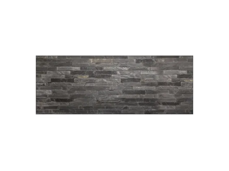 MySpotti Küchenrückwand Profix Cucina Black Bricks 160 x 60 cm Steingrau* Klebefolien