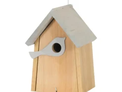 Nistkasten mit Vogelfigur FSC®