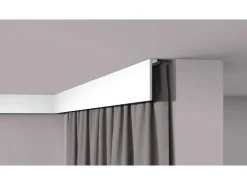 NOEL & MARQUET NMC CF2 WALLSTYL Abdeckleiste Zierleiste Sockelleiste Stuckleiste 2 m 200 cm x 2,2 cm x 11 cm Weiß* Zierprofile