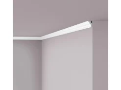 NOEL & MARQUET NMC E NOMASTYL Eckleiste Zierleiste Stuckleiste 2 m 200 cm x 1,7 cm x 2,5 cm Weiß* Zierprofile