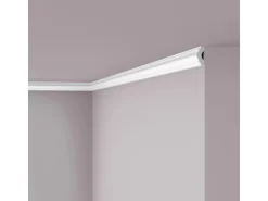 NOEL & MARQUET NMC I NOMASTYL Eckleiste Zierleiste Stuckleiste 2 m 200 cm x 1,6 cm x 3,8 cm Weiß