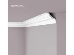 NOEL & MARQUET NMC TI NOMASTYL Eckleiste Zierleiste Stuckleiste 2 m 200 cm x 13,8 cm x 13,8 cm Weiß