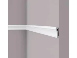 NOEL & MARQUET NMC WL6 WALLSTYL Wand- und Friesleiste Zierleiste Türumrandung 2 m 200 cm x 2,2 cm x 7,5 cm Weiß