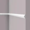 NOEL & MARQUET NMC WO1 WALLSTYL Wand- und Friesleiste Zierleiste Stuckleiste 2 m 200 cm x 1,8 cm x 3,8 cm Weiß* Zierprofile