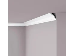 NOEL & MARQUET NMC WT26 WALLSTYL Eckleiste Zierleiste Stuckleiste 2 m 200 cm x 7,5 cm x 7,5 cm Weiß* Zierprofile