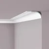 NOEL & MARQUET NMC WT22 WALLSTYL Eckleiste Zierleiste Stuckleiste 2 m 200 cm x 22,5 cm x 10 cm Weiß