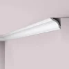NOEL & MARQUET NMC WT15 WALLSTYL Eckleiste Deckenleiste Zierleiste Stuckleiste 2 m 200 cm x 7 cm x 7 cm Weiß* Zierprofile