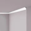 NOEL & MARQUET NMC WT8 WALLSTYL Eckleiste Zierleiste Sockelleiste 2 m 200 cm x 2 cm x 3 cm Weiß* Zierprofile