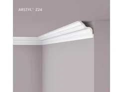 NOEL & MARQUET NMC Z24 ARSTYL Eckleiste Zierleiste Stuckleiste 2 m 200 cm x 12,8 cm x 12,8 cm Weiß* Zierprofile