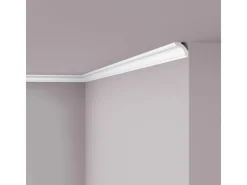 NOEL & MARQUET NMC Z1250 ARSTYL Eckleiste Zierleiste Stuckleiste 2 m 200 cm x 3,5 cm x 3,5 cm Weiß