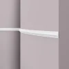 NOEL & MARQUET NMC Z10 Flex ARSTYL Flexible Wand- und Friesleiste Zierleiste Stuckleiste 2 m 200 cm x 1,8 cm x 3,8 cm Weiß* Zierprofile