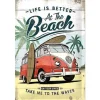 Nostalgic-Art Blechschild VW Bulli Beach 20 cm x 30 cm* Geschenkartikel