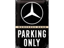 Nostalgic-Art Blechschild Mercedes-Benz - Parking Only 20 cm x 30 cm* Geschenkartikel