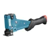 Novus Tools Hammertacker J-055 6–14 mm Typ G Premium-Tacker für Flachdrahtklammern mit Prallplatte für Oberflächenschutz 030-0454* Tapezierzubehör