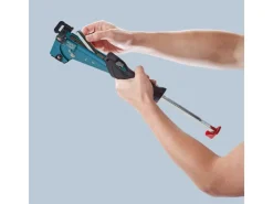 Novus Tools Hammertacker J-055 6–14 mm Typ G Premium-Tacker für Flachdrahtklammern mit Prallplatte für Oberflächenschutz 030-0454* Tapezierzubehör