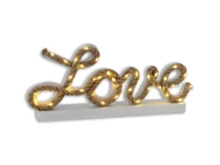 Näve LED-Deko-Tischleuchte Love Natur 20 cm x 45 cm x 5 cm* Weitere Regale