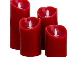 Näve LED-Kerzen 4er-Set Flamme schwingend* Kerzen