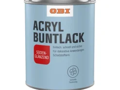 OBI Acryl Buntlack seidenglänzend 500 ml* Buntlacke