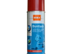 OBI Buntlack Spray RAL 3000 seidenglänzend wv 400 ml* Sprühlacke