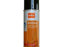 OBI Buntlack Spray RAL 9005 hochglänzend 400 ml