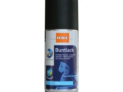 OBI Buntlack Spray RAL 9005 matt wv 150 ml