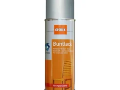 OBI Buntlack Spray RAL 9006 hochglänzend 400 ml* Buntlacke|Vasen