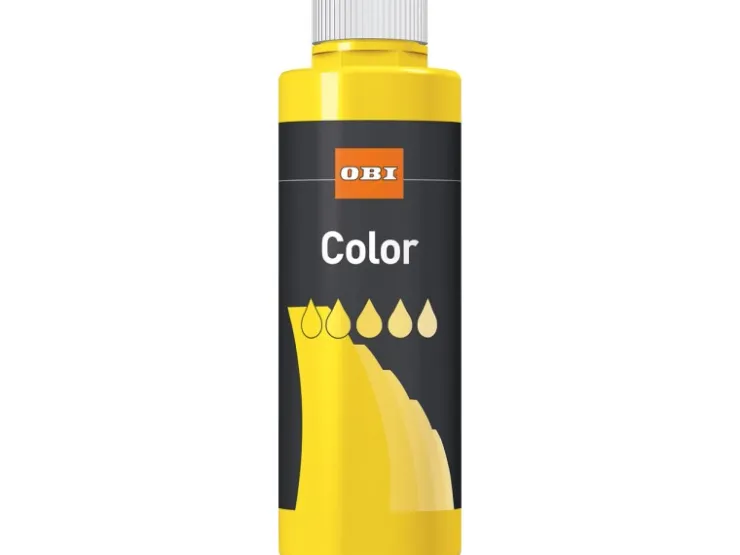 OBI Color Voll- und Abtönfarbe matt 500 ml* Bastelfarben