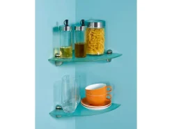 OBI Glasviertelboden Villar 25 cm x 25 cm x 0,6 cm* Eckregale