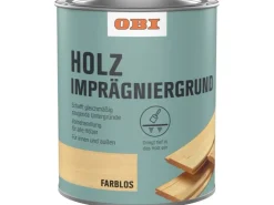 OBI Holz-Imprägniergrund Transparent 2,5 l* Grundierung
