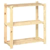 OBI Holz-Schraubregal 91 cm x 85 cm x 40 cm