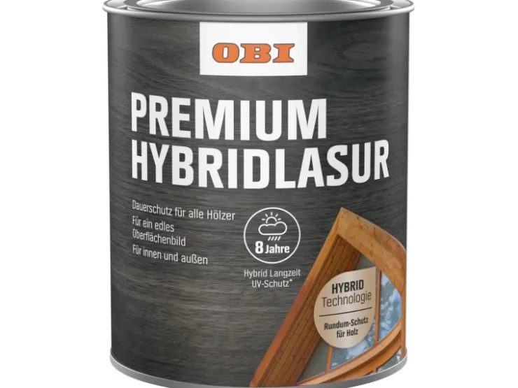OBI Hybridlasur Premium 375 ml* Holzfarben