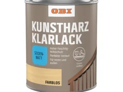 OBI Kunstharz Klarlack seidenmatt 750 ml* Stühle