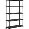 OBI Kunststoffregal XL-120 Schwarz 187 cm x 120 cm x 40 cm* Metallregale