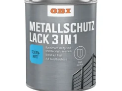 OBI Metallschutzlack 3in1 RAL 7001 seidenmatt 750 ml