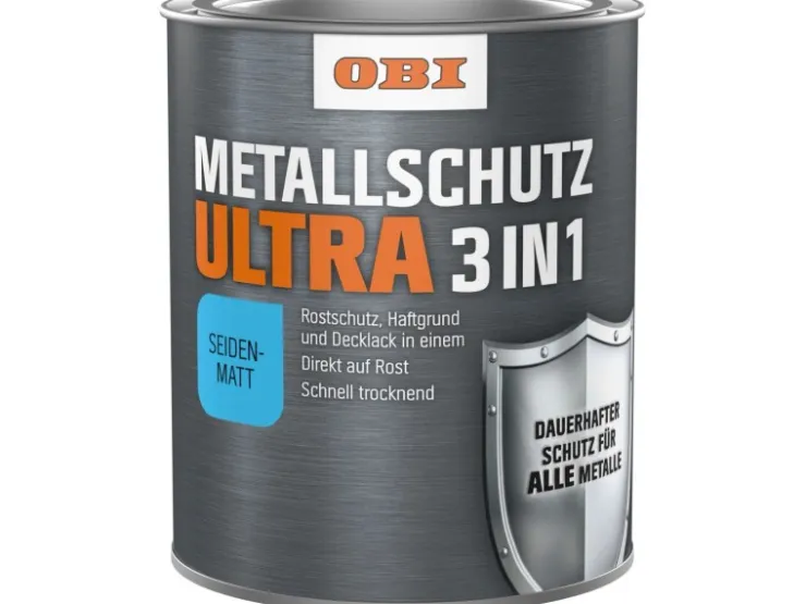 OBI Metallschutzlack Ultra Seidenmatt 750 ml